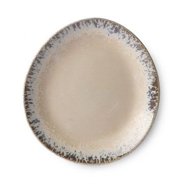 HKliving 70s ceramics: side plate bark - afbeelding 3