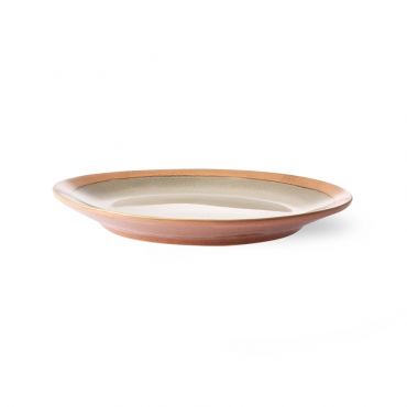 HKliving 70s ceramics: side plate earth - afbeelding 2