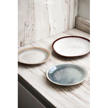 HKliving 70s ceramics: side plate earth - afbeelding 3