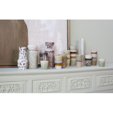 HKliving 70s ceramics: storage jar hail - afbeelding 4