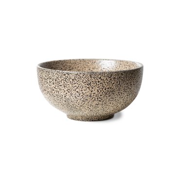 HKliving gradient ceramics: bowl taupe - afbeelding 1