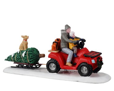 Lemax kerstdorp figuur 'Holiday Haul'