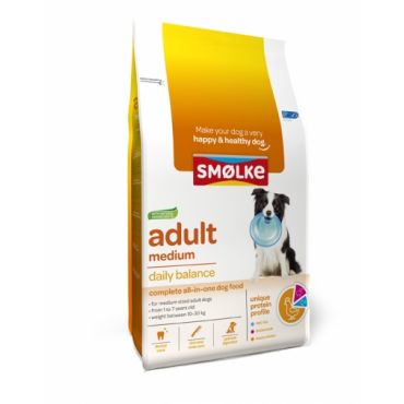 Smolke hondenvoer Adult medium 3kg - afbeelding 2