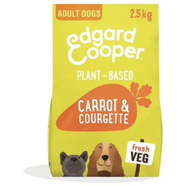 Edgard & Cooper adult wortel & courgette hondenvoer plantbased