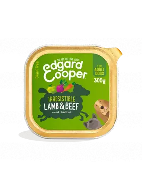 Edgard & Cooper kuipje lam, rund & wortel hondenvoer