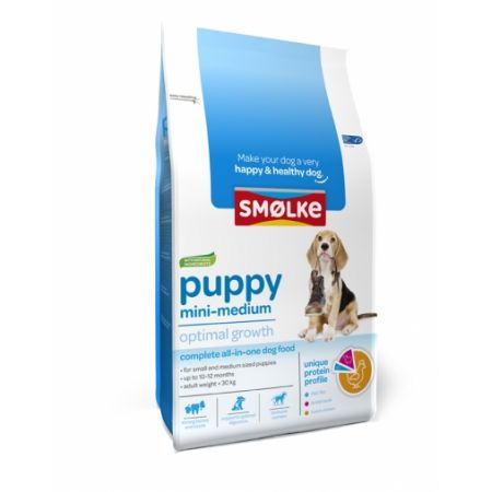 Smolke hondenvoer Puppy mini/medium 12kg - afbeelding 1