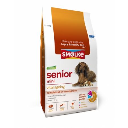 Smolke hondenvoer Senior mini 3kg - afbeelding 1