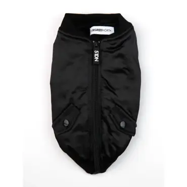 Honden bomberjack - black - 28 cm - afbeelding 1