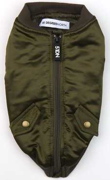 Honden bomberjack - khaki - 28 cm