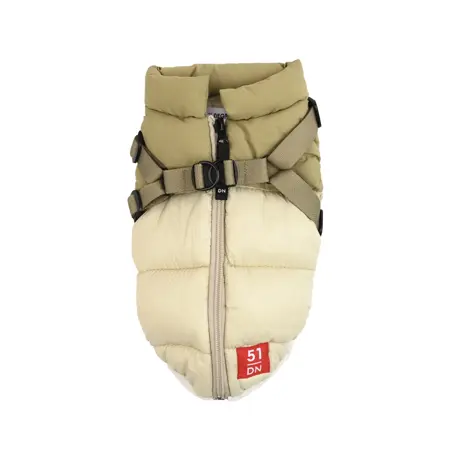 Hondenjas National Harness - ecru/camel - 28 cm - afbeelding 1