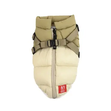 Hondenjas National Harness - ecru/camel - 28 cm - afbeelding 1