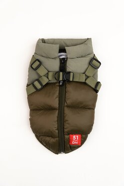 Hondenjas National Harness - khaki - 32 cm