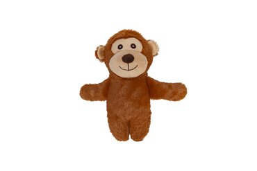 Beeztees jungle pluche knuffel aap en banaan - afbeelding 3
