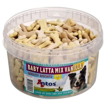 Hondenkoekjes baby latta mix vanille