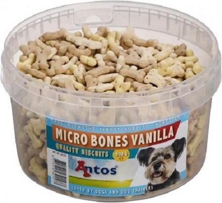 Hondenkoekjes micro bones vanille