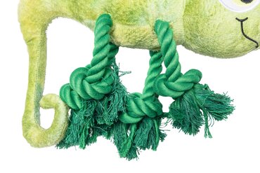 Beeztees jungle pluche knuffel kameleon - afbeelding 2