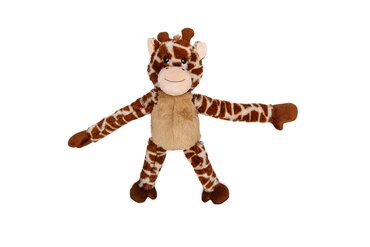 Beeztees jungle pluche knuffel giraf 40 cm - afbeelding 1