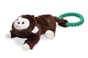 Beeztees jungle pluche knuffel aap - afbeelding 1