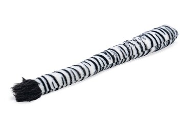 Beeztees jungle pluche knuffel zebra staart - afbeelding 1