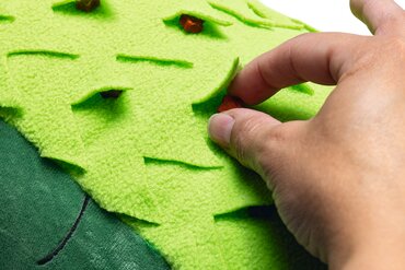 Beeztees jungle pluche knuffel krokodil - afbeelding 3