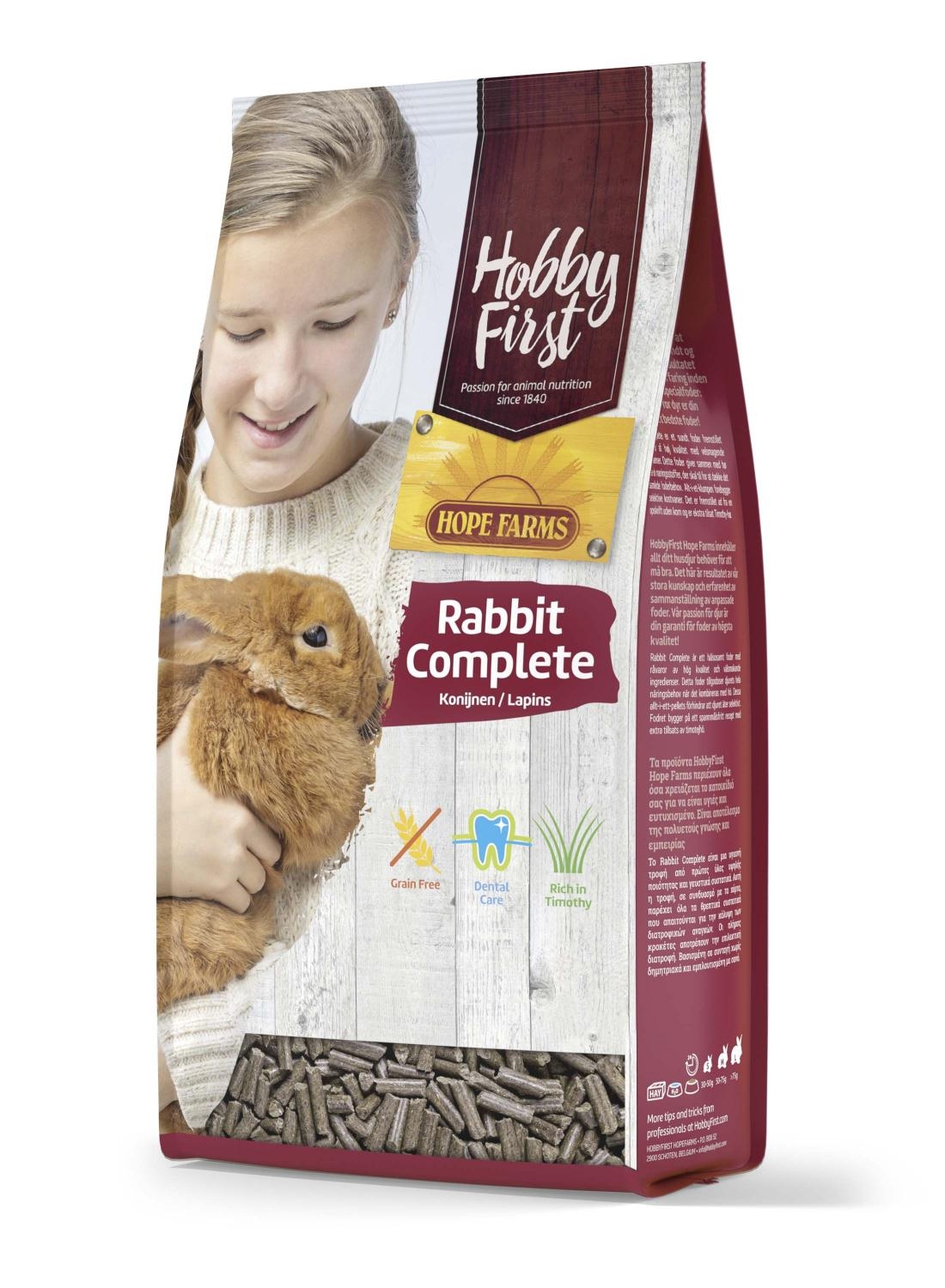 Hope Farms konijn compleet (1,5 kg) Tuincentrum