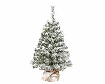 Everlands Imperial mini kunstkerstboom snowy