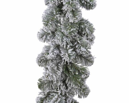 Everlands Imperial kunstkerstguirlande snowy 270 cm