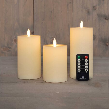 Anna's Collection Stompkaars wax oplaadbaar 3 stuks