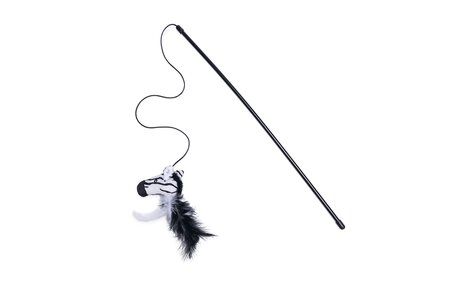 Beeztees jungle kattenhengel zebra - afbeelding 1