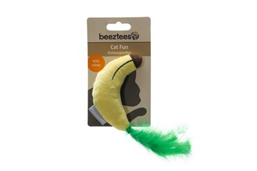 Beeztees jungle banaan kattenspeeltje - afbeelding 2