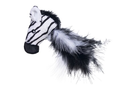 Beeztees jungle zebra kattenspeeltje - afbeelding 1