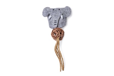 Beeztees jungle olifant kattenspeeltje - afbeelding 1