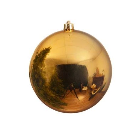 Kerstbal plastic glans