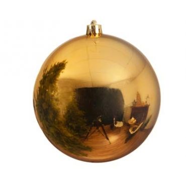 Kerstbal plastic glans