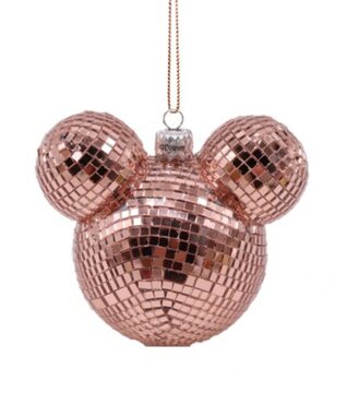 Disney kersthanger Mickey Disco oren rosé goud