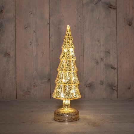 Anna's Collection Kerstboompje Glas