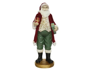 Decoris kerstman 10,5x24 cm
