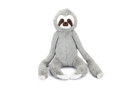 Beeztees jungle pluche knuffel luiaard 80 cm