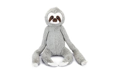 Beeztees jungle pluche knuffel luiaard 80 cm