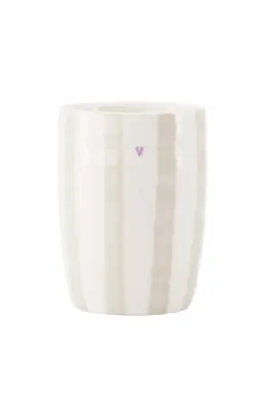 Zusss koffiemok streep hartje