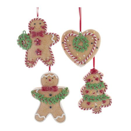 Kurt S. Adler kerst ornament figuren van peperkoek