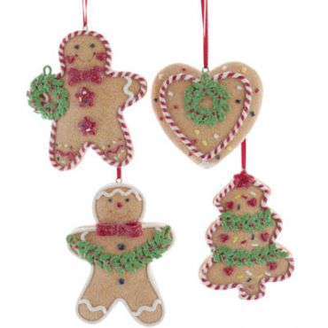 Kurt S. Adler kerst ornament figuren van peperkoek