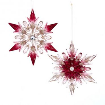Kurt S. Adler kerst ornament sneeuwvlok