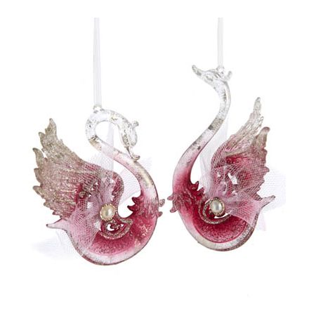 Kurt S. Adler kerst ornament zwaan