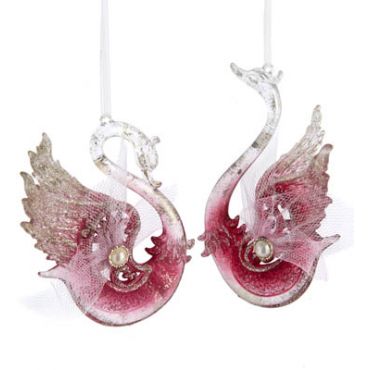 Kurt S. Adler kerst ornament zwaan