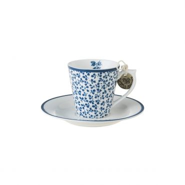 Laura Ashley espresso kop en schotel - afbeelding 1