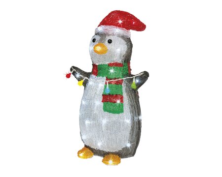 LED figuur pinguin acryl - afbeelding 1