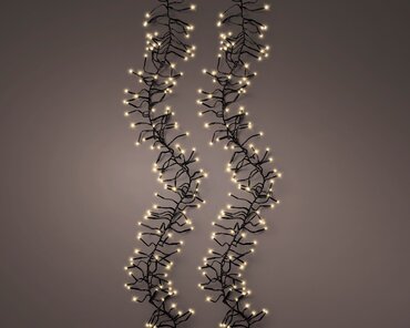 Cluster verlichting 768 LED soft gold - afbeelding 2