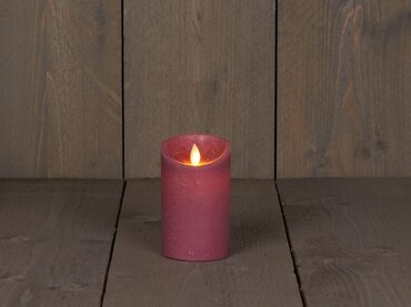 Anna's Collection Stompkaars wax bewegende vlam 12,5 cm