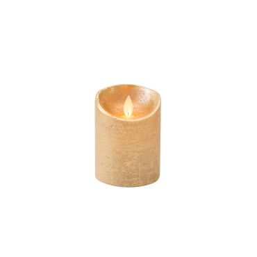 LED kaars goud ↕ 10 cm